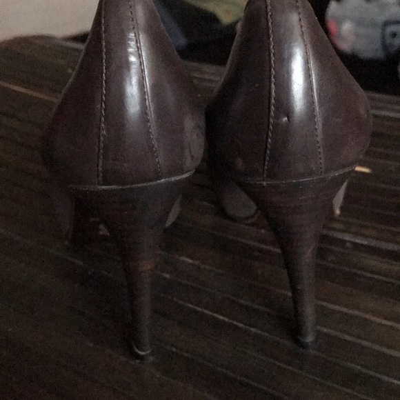 🚨B2G1 DONALD J PLINER Brown Ankle Bootie Heels - Picture 3 of 12